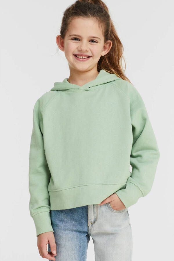 VINGINO Essentials hoodie mintgroen Sweater 128