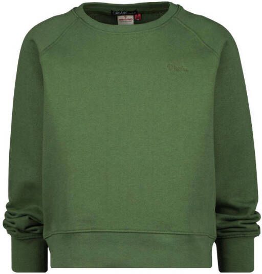 VINGINO Essentials sweater army groen 104