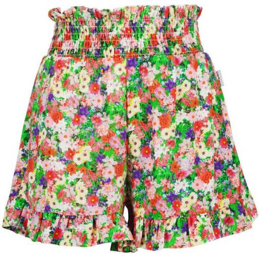 Vingino gebloemde short RIANNE roze multicolor
