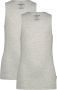 VINGINO hemd set van 2 grijs melange Jongens Stretchkatoen (duurzaam) Ronde hals 170 176 - Thumbnail 2