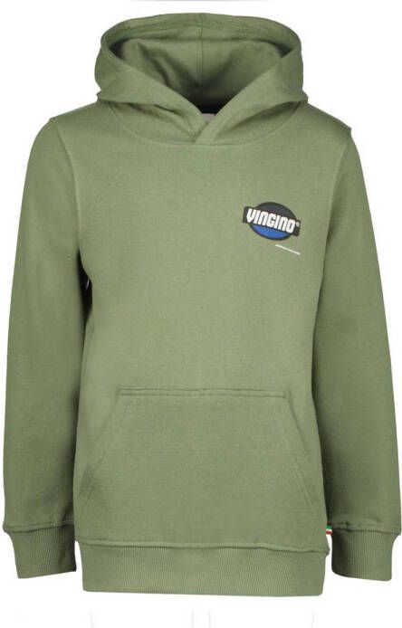 VINGINO hoodie groen Sweater 116