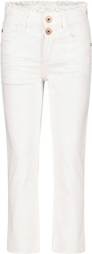VINGINO mom jeans wit Meisjes Katoen 104 | Jeans van