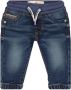 VINGINO baby regular fit jeans Benito blue vintage Blauw Jongens Stretchdenim 56 - Thumbnail 1