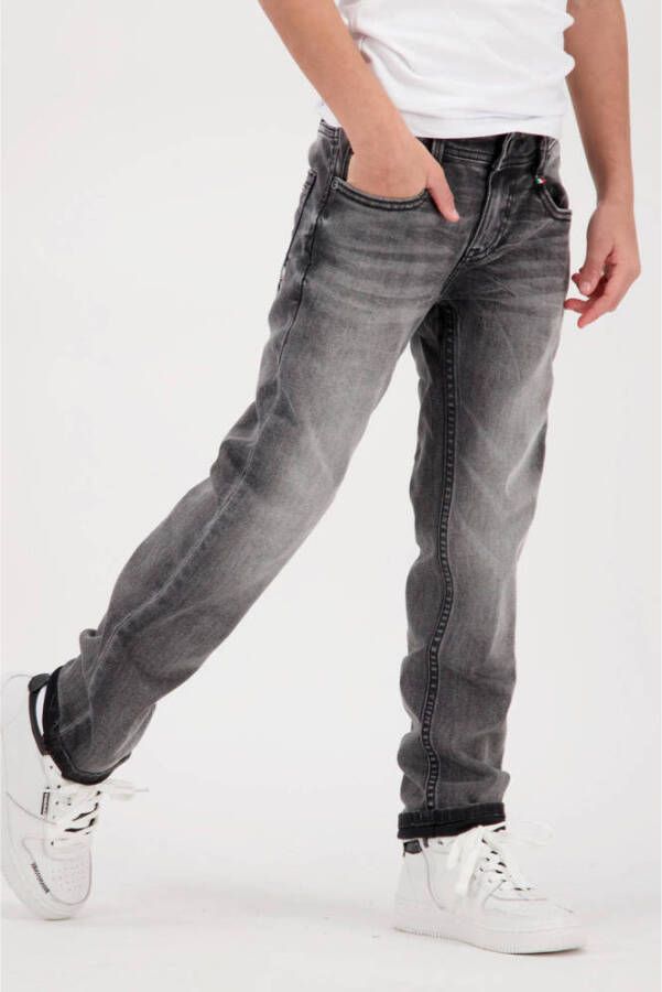 Vingino regular fit jeans Baggio dark grey vintage
