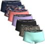 VINGINO shorts Everyday set van 7 mintgroen multicolor Slip Meisjes Stretchkatoen 122 128 - Thumbnail 1
