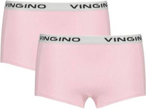 Vingino shorts set van 2 lichtroze