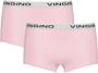 VINGINO shorts set van 2 lichtroze Slip Meisjes Stretchkatoen Effen 110 116 - Thumbnail 1