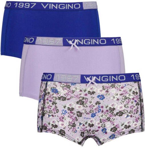 Vingino shorts set van 3 lila blauw