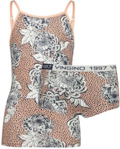 VINGINO Ondergoed set G-SO23-8 dot flower singlet