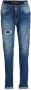VINGINO skinny jeans Alessandro crafted old vintage Blauw Jongens Stretchdenim 116 - Thumbnail 1