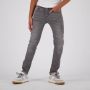 VINGINO skinny jeans APACHE dark grey vintage Grijs Jongens Stretchdenim 140 - Thumbnail 1