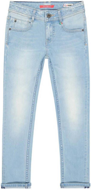 VINGINO skinny jeans APACHE light vintage Blauw Jongens Stretchdenim Effen 122 - Foto 4