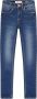 VINGINO skinny jeans Bianca deep dark Blauw Meisjes Katoen 110 - Thumbnail 1