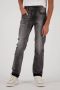 VINGINO regular fit jeans Baggio Basic dark grey vintage Grijs Jongens Stretchdenim 104 - Thumbnail 1