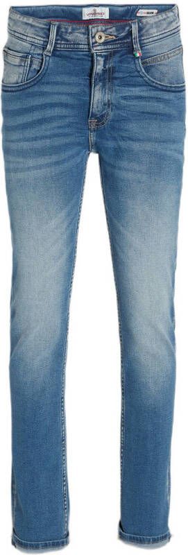 VINGINO slim fit jeans DANNY blauw Jongens Stretchkatoen 92