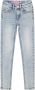 VINGINO slim fit jeans light vintage Blauw Meisjes Stretchdenim 146 - Thumbnail 1