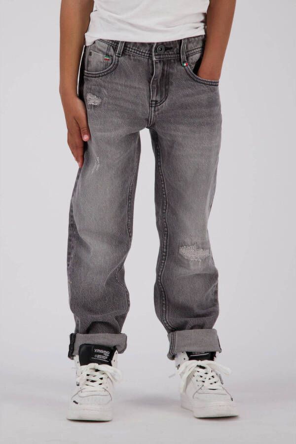 Vingino straight fit jeans PEPPE light grey
