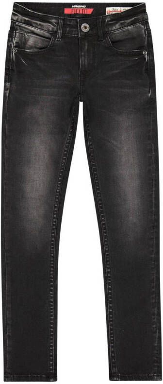 VINGINO super skinny jeans BETTINE black vintage Zwart Meisjes Stretchdenim 104 - Foto 2