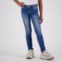 VINGINO super skinny jeans BETTINE blue vintage Blauw Meisjes Stretchdenim 140 - Thumbnail 2