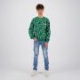 VINGINO sweater Naros met logo groen Logo 104 | Sweater van - Thumbnail 1