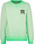 Vingino sweater NAST met printopdruk licht neon groen - Thumbnail 1