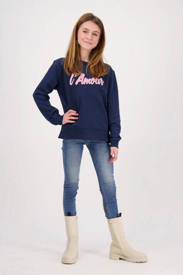 VINGINO Sweatshirt met flockprint model 'Nieka'