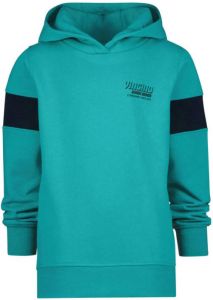 Vingino sweater Nilato turquoise zwart