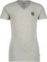 VINGINO T-shirt grijs melange Jongens Stretchkatoen V-hals Effen 110 116 - Thumbnail 2