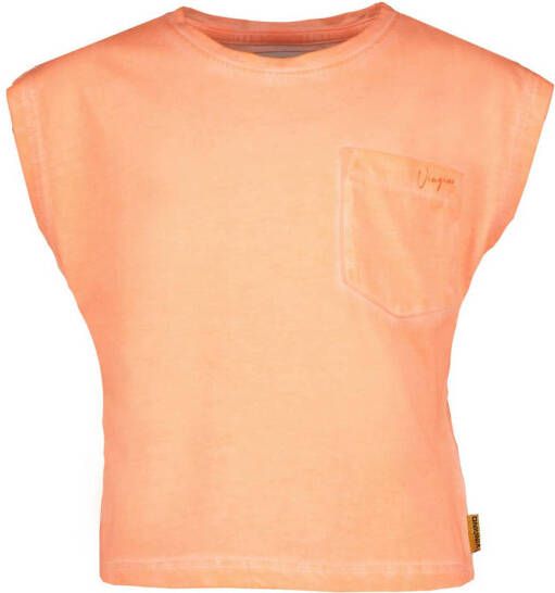 VINGINO T-shirt HEIKI oranje Meisjes Katoen Ronde hals Effen 110