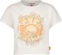 VINGINO T-shirt HILLA met printopdruk wit Meisjes Katoen Ronde hals Printopdruk 104 - Thumbnail 1