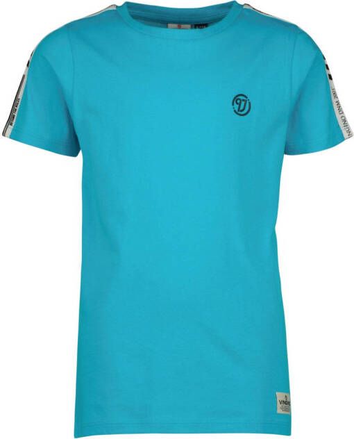 VINGINO T-shirt HUBEL lichtblauw Jongens Katoen Ronde hals Effen 116