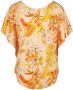 VINGINO T-shirt ILANA met all over print oranje multi Meisjes Viscose Boothals 152 - Thumbnail 1
