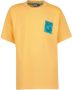 VINGINO T-shirt JAVEY met printopdruk oranje Jongens Katoen Ronde hals 116 - Thumbnail 1