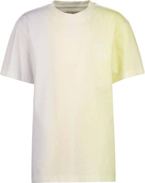 Vingino T-shirt JOP licht neon geel lila