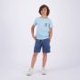 VINGINO T-shirt JURF met backprint lichtblauw Jongens Katoen Ronde hals 152 - Thumbnail 1