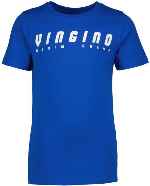 Vingino T-shirt met logo blauw