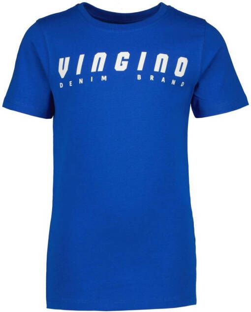 Vingino T-shirt met logo blauw