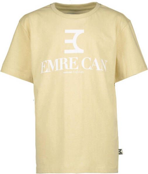 VINGINO T-shirt met logo wit Ecru Jongens Katoen Ronde hals Logo 164