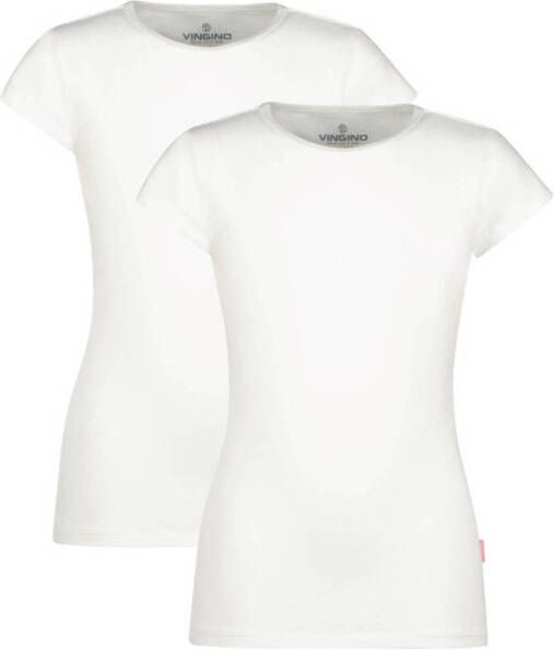 Vingino T-shirt set van 2 wit