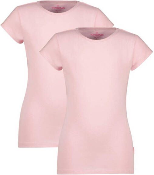 Vingino T-shirt set van 2 roze