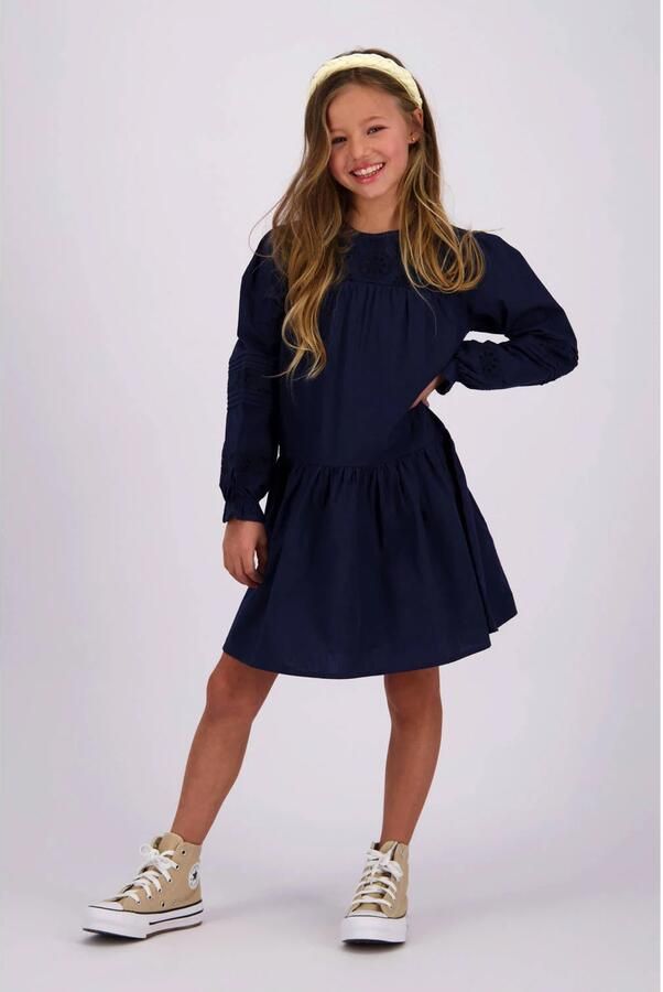 VINGINO Meisjes Jurken Parola Donkerblauw - Foto 3