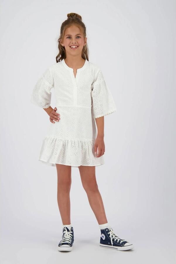 VINGINO Meisjes Jurken Paulina Wit - Foto 4