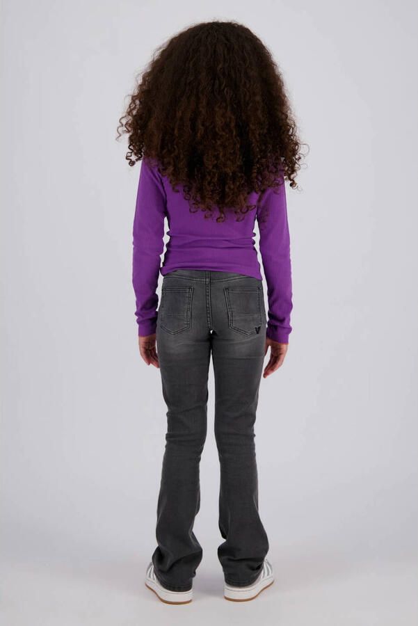 Vingino aansluitende longsleeve met tekst paars - Foto 3