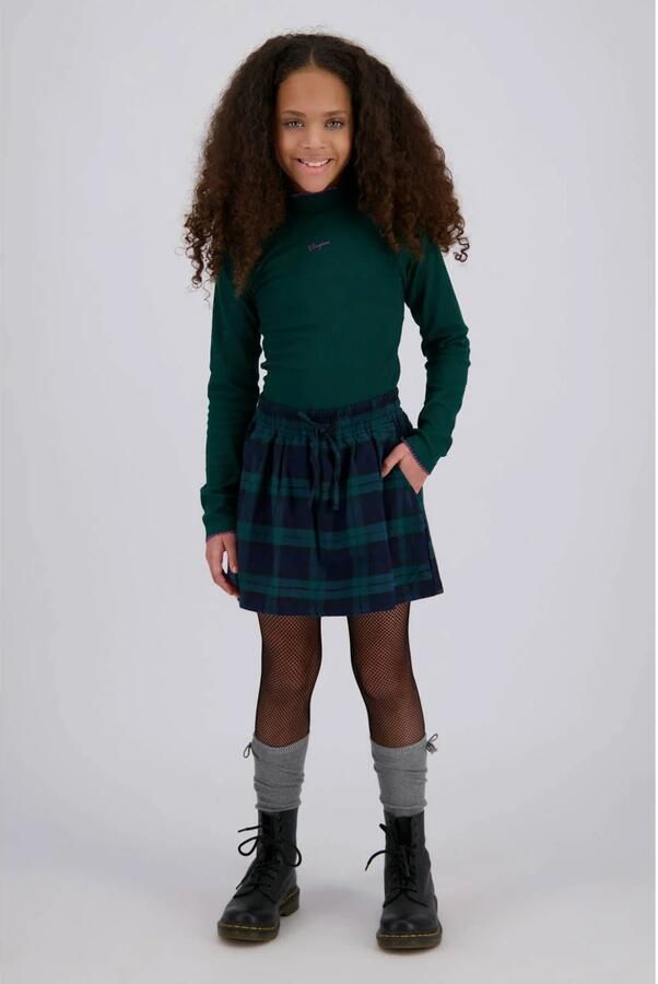 VINGINO Meisjes Tops & T-shirts Icon Rib Top Col Donkergroen - Foto 3