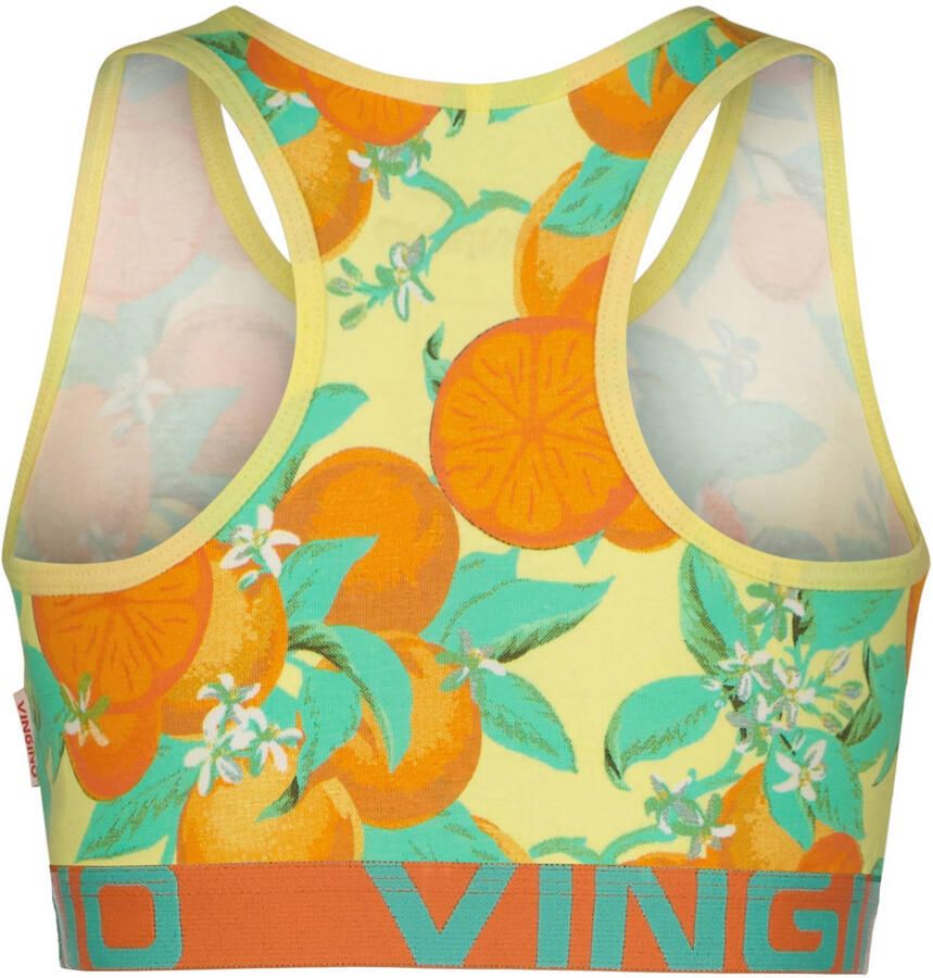 Vingino bh top + 2 shorts oranje geel - Foto 2