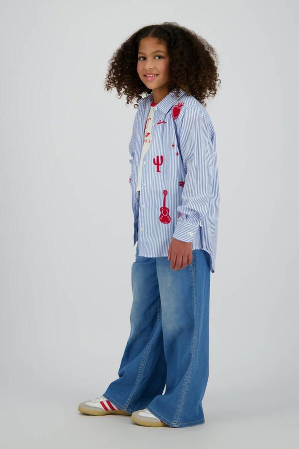 VINGINO Meisjes Blouses Lotta Lichtblauw - Foto 5