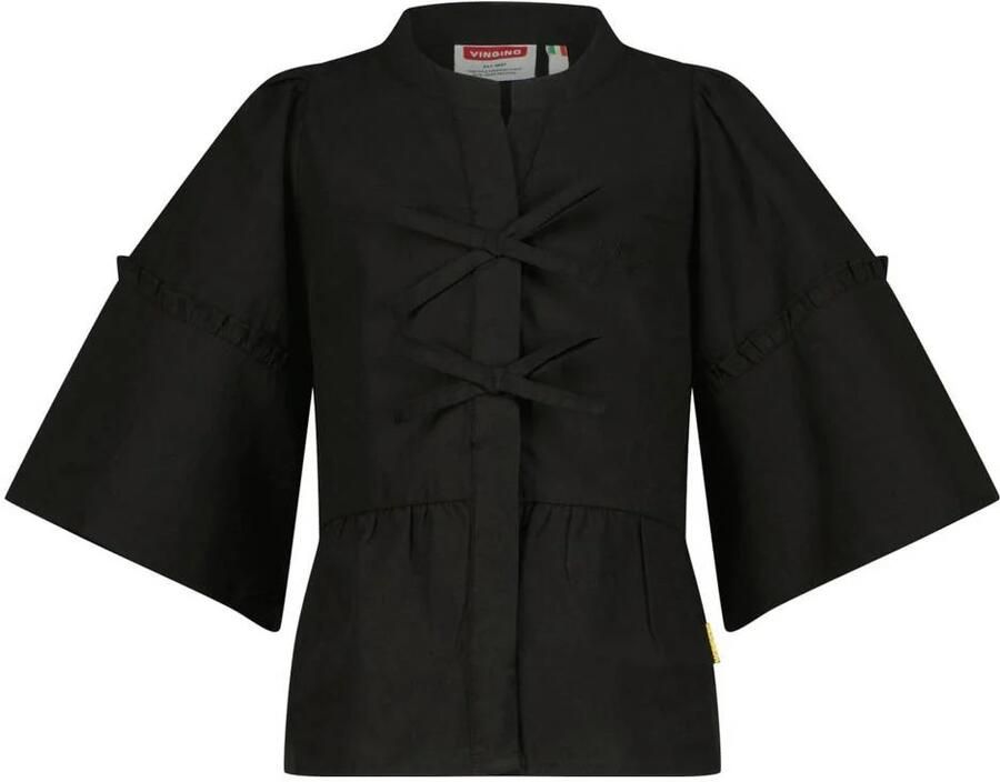 VINGINO Meisjes Blouses Loretta Zwart - Foto 4