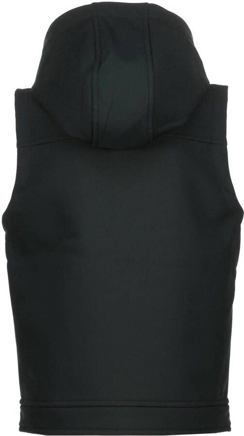 VINGINO bodywarmer Tjez zwart Jongens Polyester Capuchon Effen 164