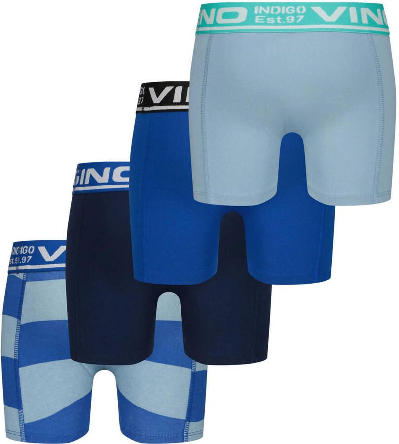 Vingino boxershort blauw (set van 4) - Foto 2
