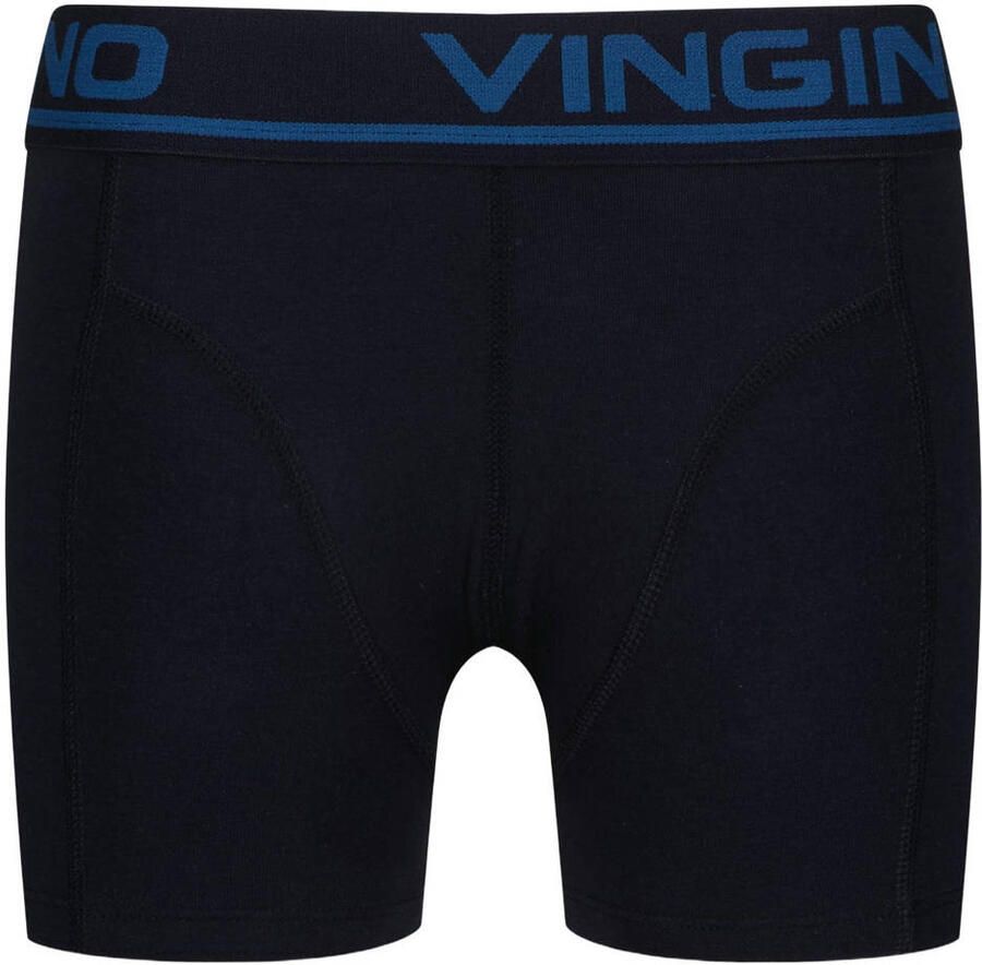 Vingino boxershort blauw donkerblauw (set van 3) - Foto 2